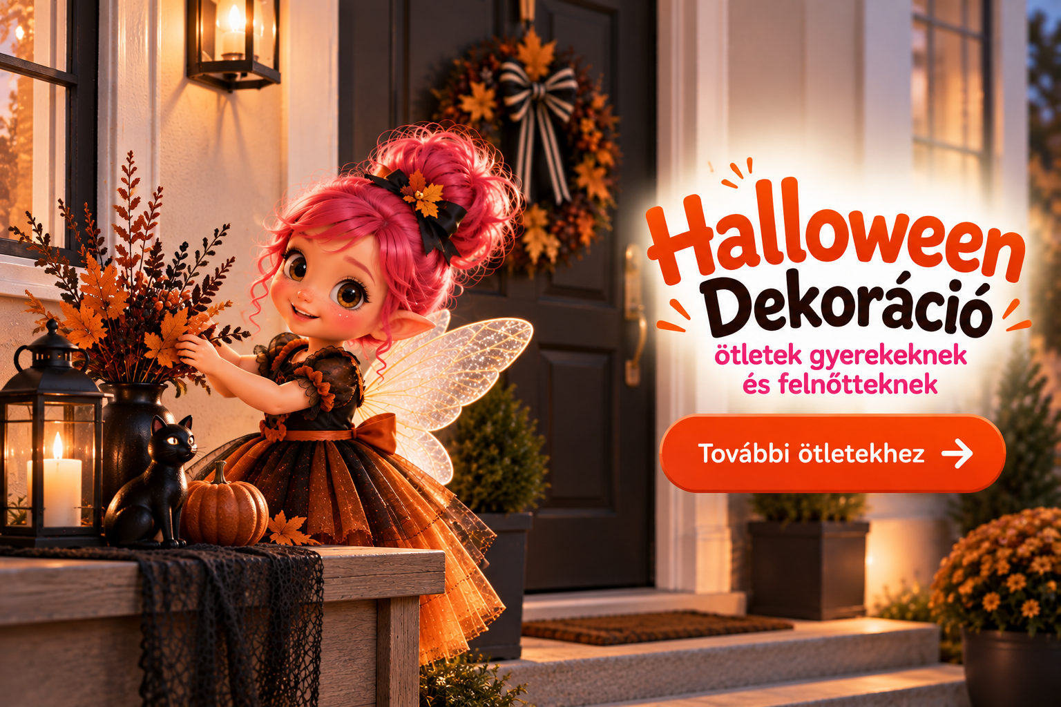 Halloween dekoráció ötletek
